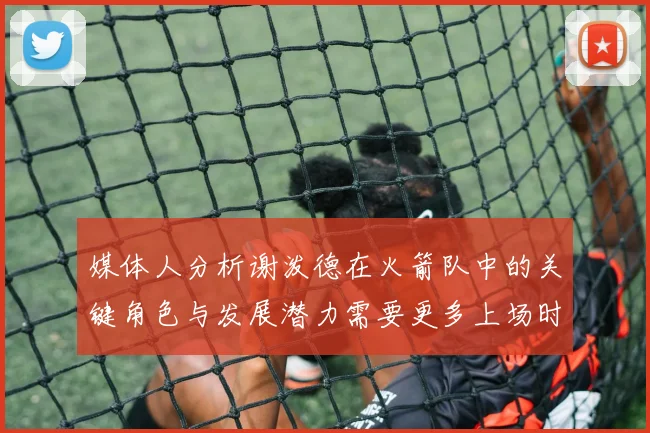 媒体人分析谢泼德在火箭队中的关键角色与发展潜力需要更多上场时间